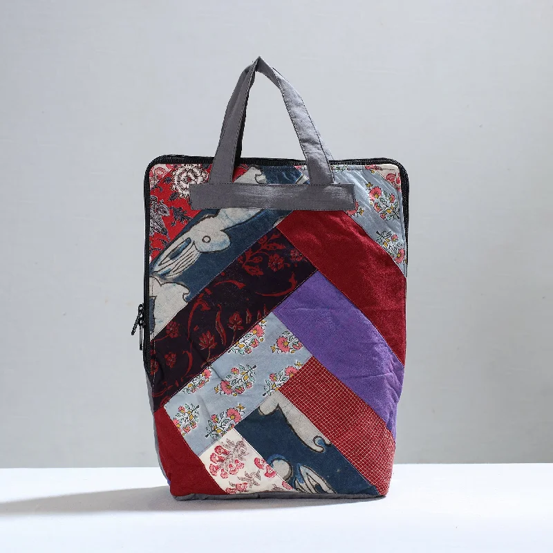 Multicolor - Jugaad Patchwork Handmade Pithu Bag 116