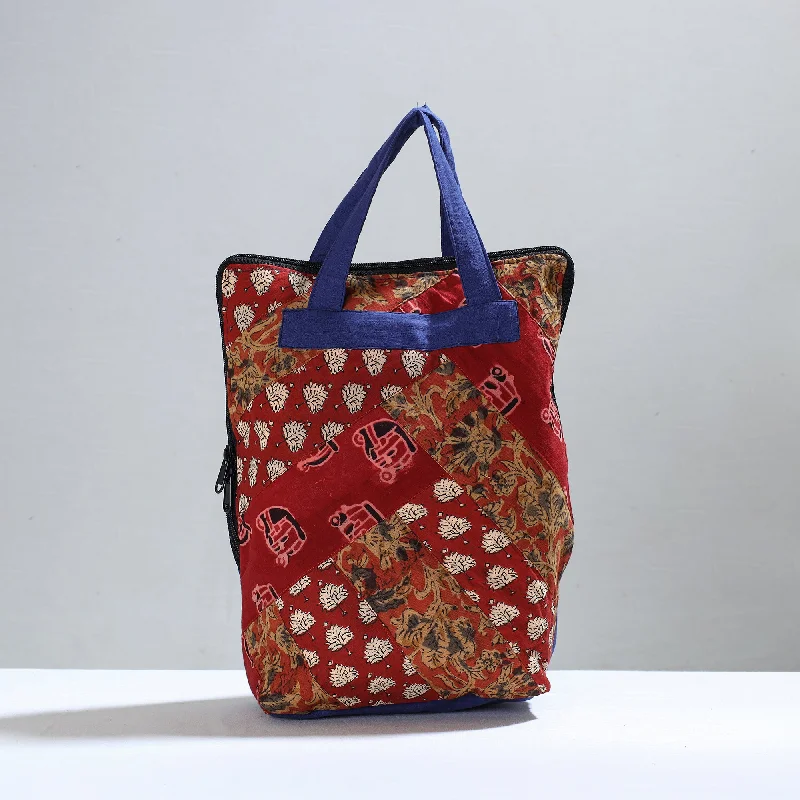 Multicolor - Jugaad Patchwork Handmade Pithu Bag 118