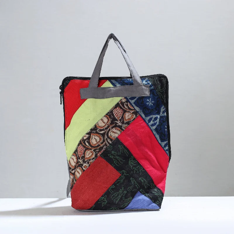 Multicolor - Jugaad Patchwork Handmade Pithu Bag 125