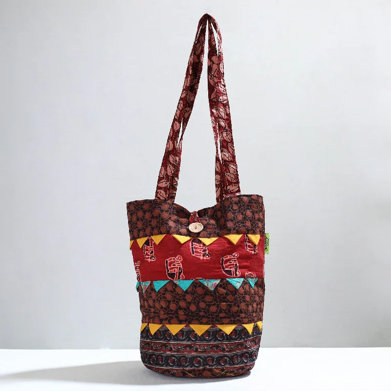 Multicolor - Jugaad Patchwork Handmade Shoulder Bag 36