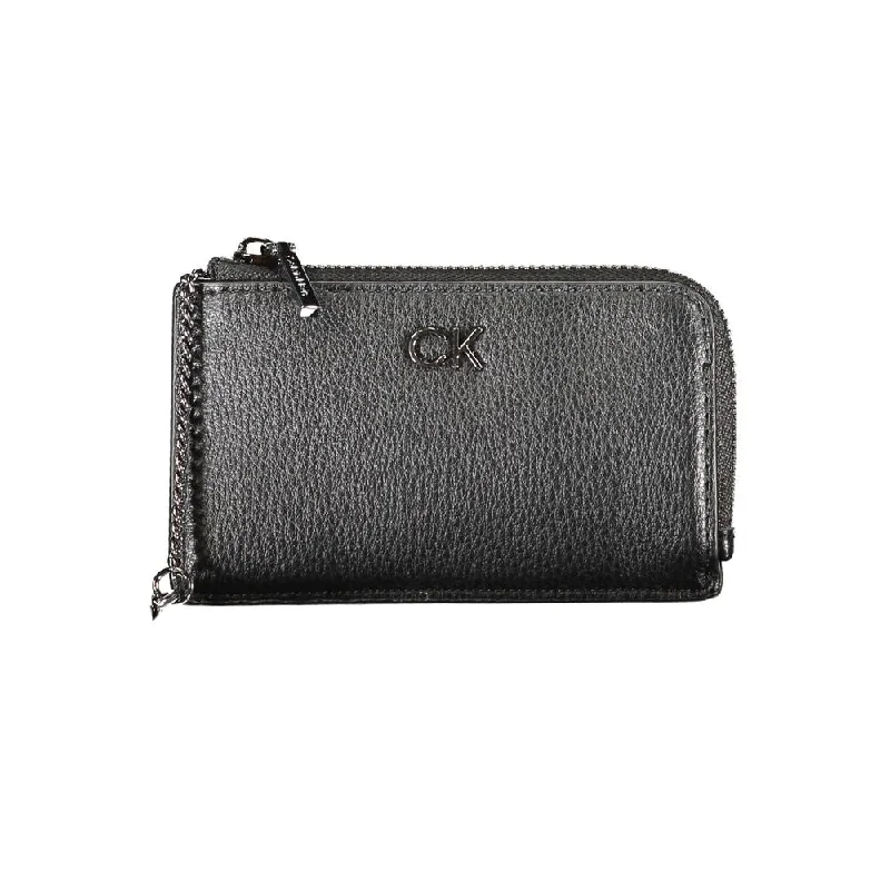 Calvin Klein Black Polyethylene Wallet