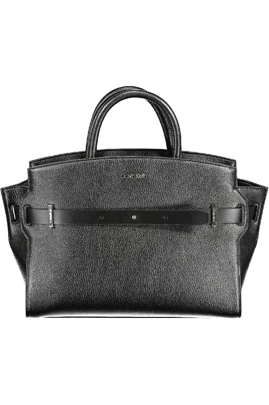 Calvin Klein Black Polyethylene Women Handbag