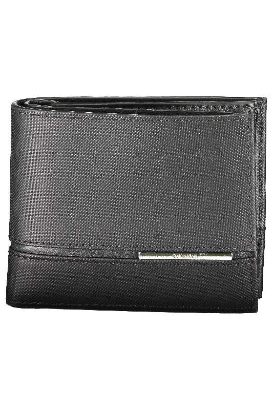 Calvin Klein Black Leather Men Wallet