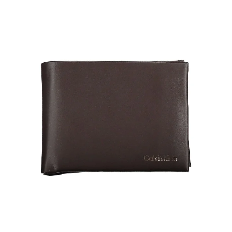 Calvin Klein Elegant Leather Dual-Compartment Wallet