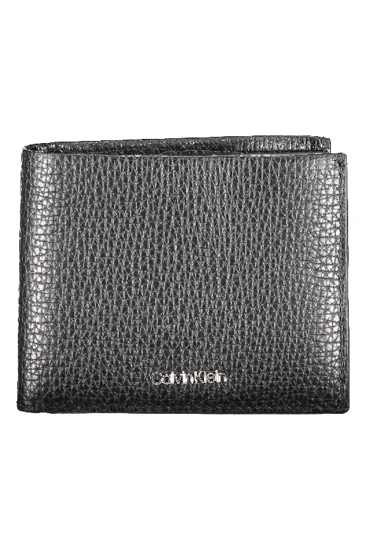 Calvin Klein Black Leather Men Wallet