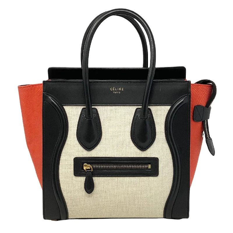 Celine Tri-color Micro Luggage Bag