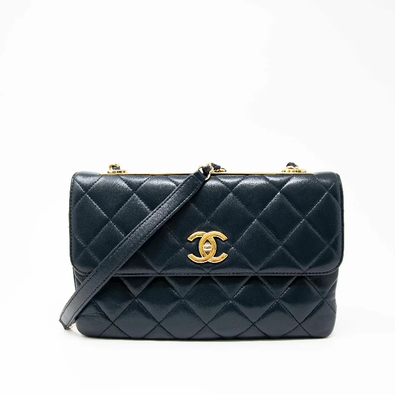 Chanel Blue Medium Trendy Flap