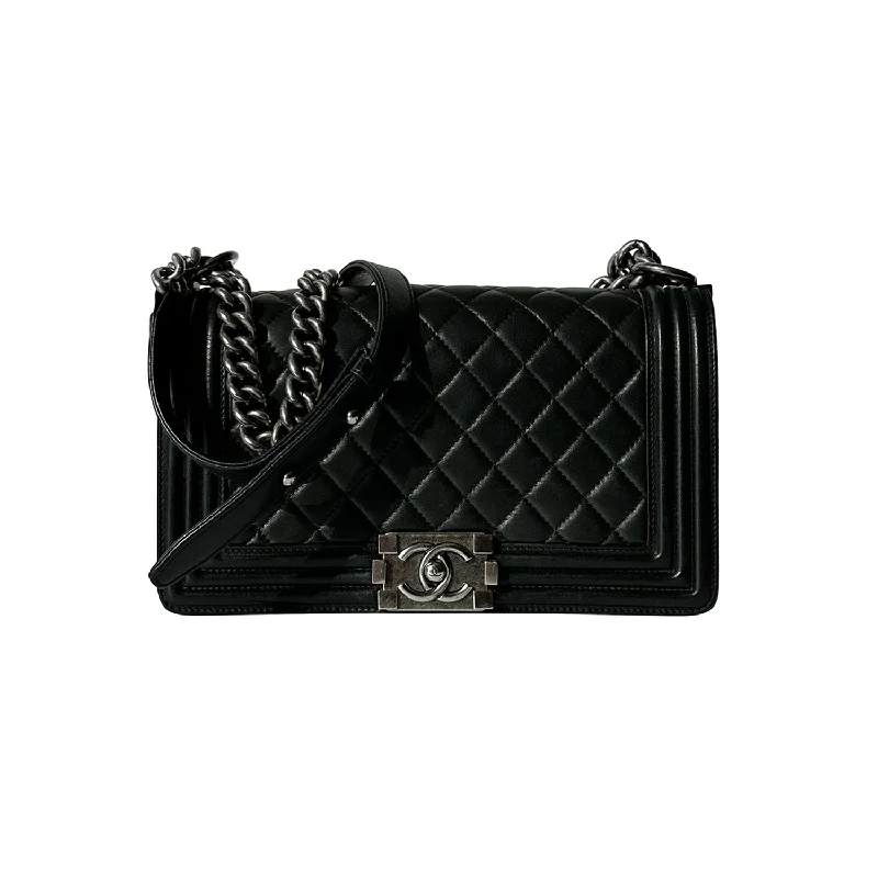 Chanel Quilted Medium Boy Bag