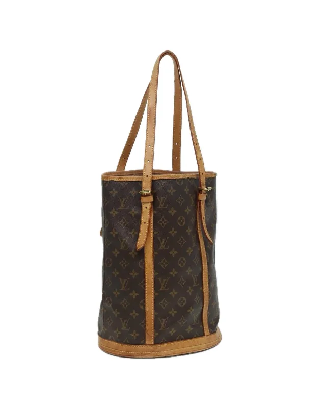 Monogram Canvas Bucket Shoulder Bag