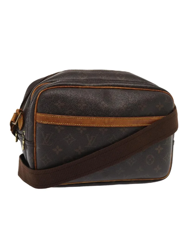 Monogram Canvas Reporter Shoulder Bag