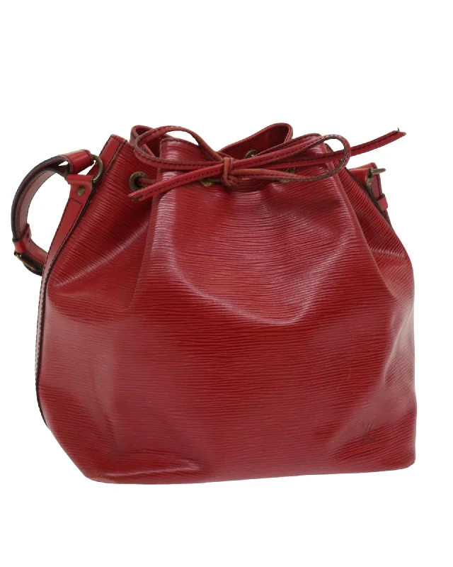 Epi Leather Petit Noe Shoulder Bag