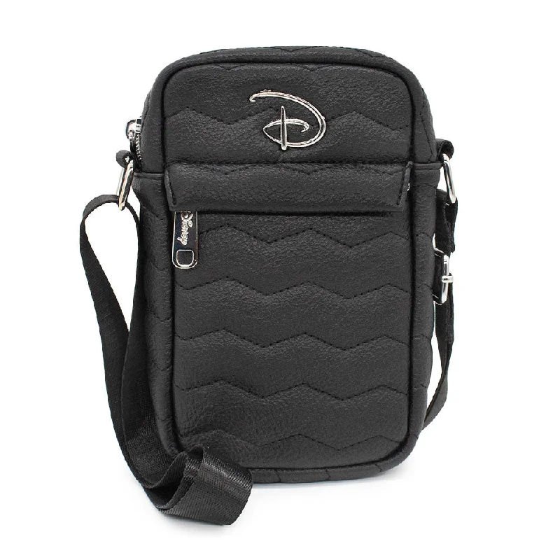 Black Crossbody Bag Walt Disney D Signature