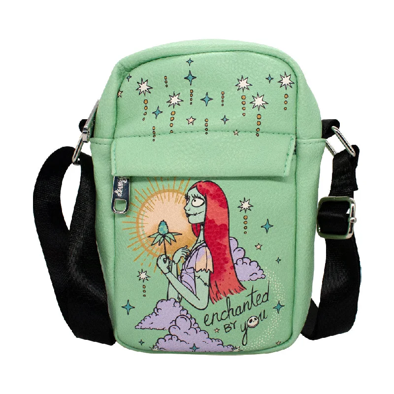 Women's Crossbody Wallet - Nightmare Before Christmas Sally ENCHANTED BY YOU Pose Mint