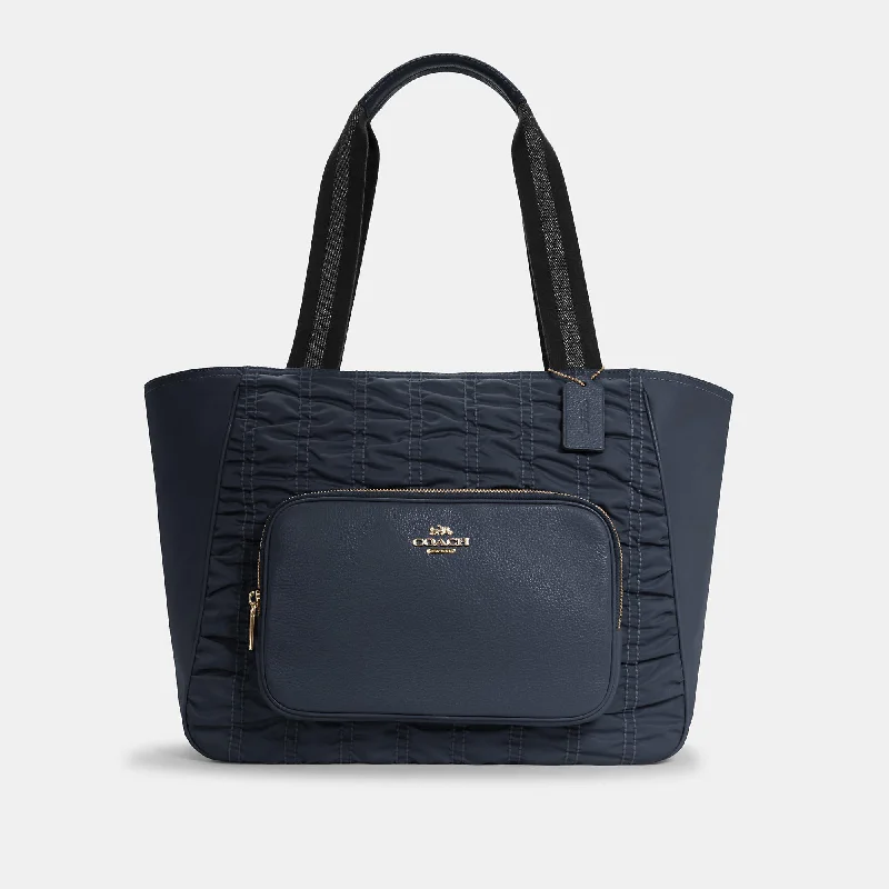 COACH Court Tote With Ruching