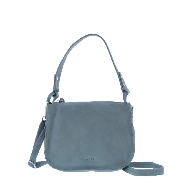 GABEE LEATHER PERRY CROSSBODY SHOULDER BAG DENIM BLUE