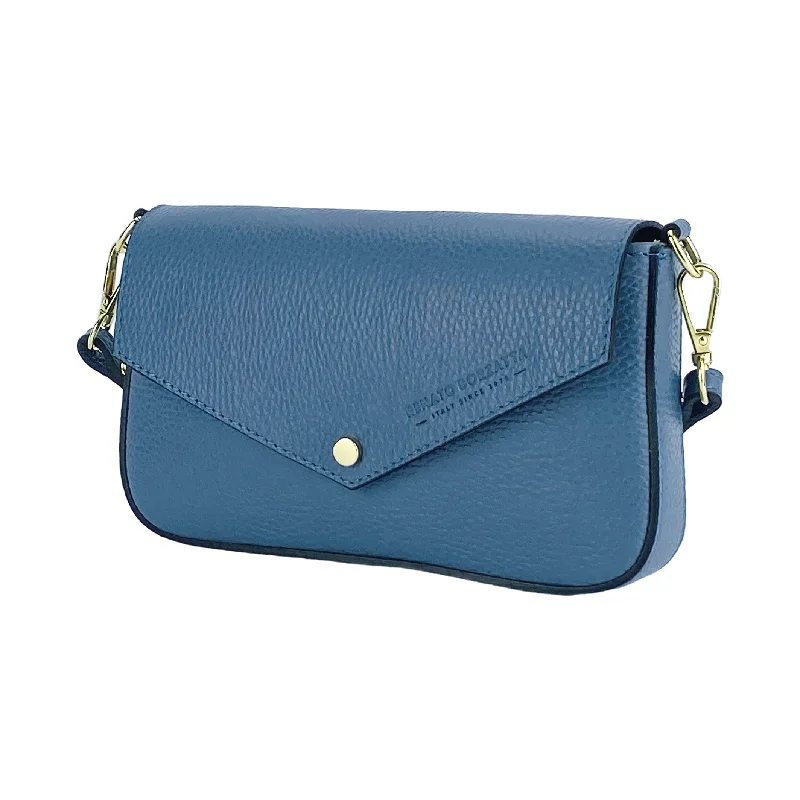 Renato Borzatta Small Chain Shoulder Bag Blue