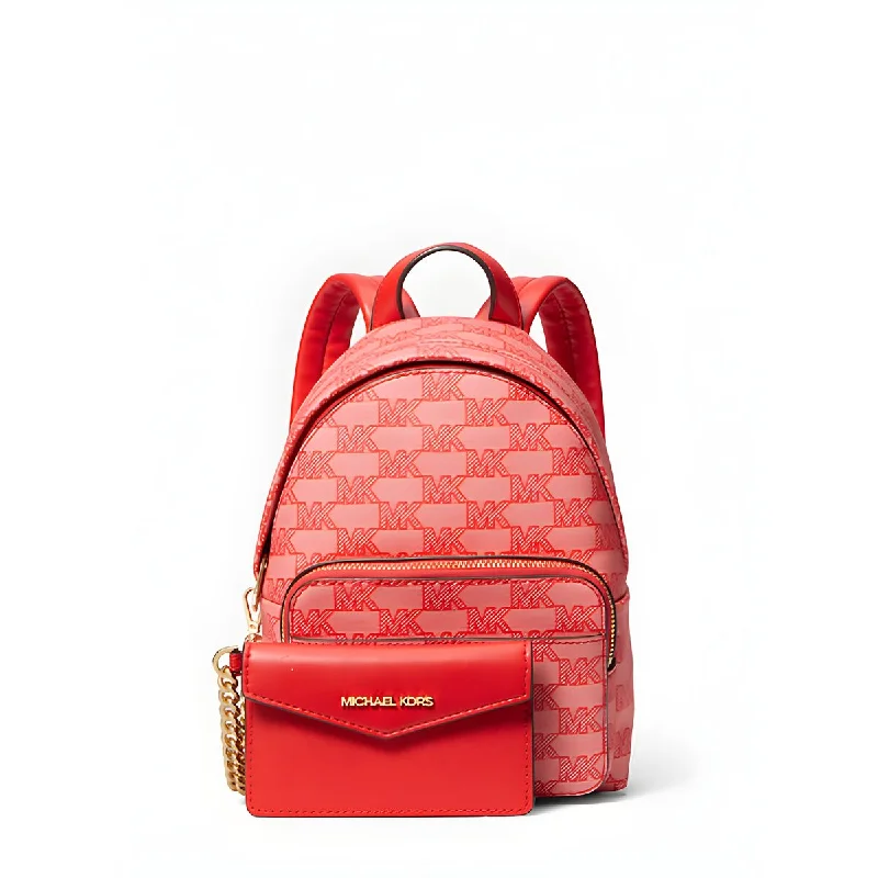 Michael Kors Backpack Sangria Red